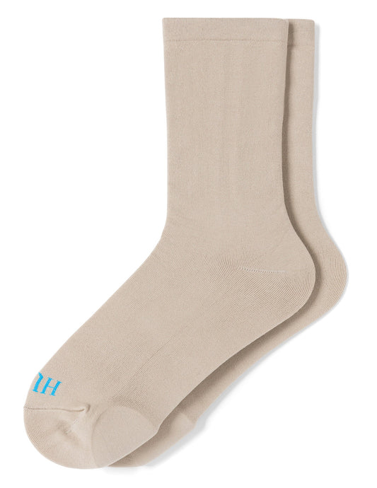 Cushioned Crew Sock - Putty | Hue