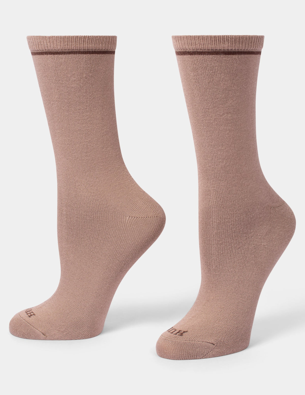 Super Soft Crew Sock 3 Pair Pack - Brown Leopard | Hue