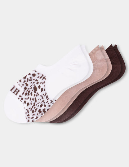 The Perfect Sneaker Liner 3 Pair Pack - Animal | Hue