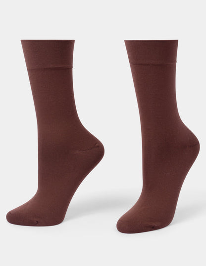 Ultrasmooth Sock - Shaved Chocolate | Hue