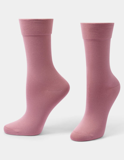 Ultrasmooth Sock - Rose | Hue