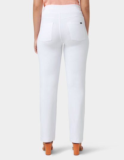 Game-Changing Hi-Rise Straight Leg Legging - White | Hue