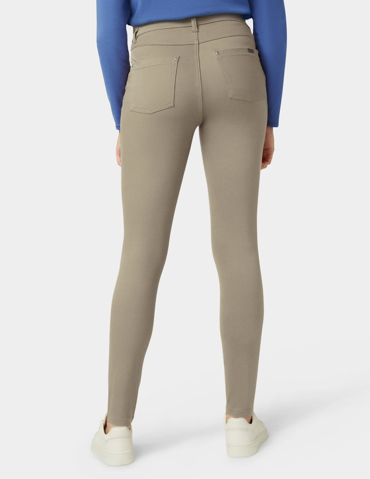 Ultra Soft Denim Legging - White Pepper | Hue