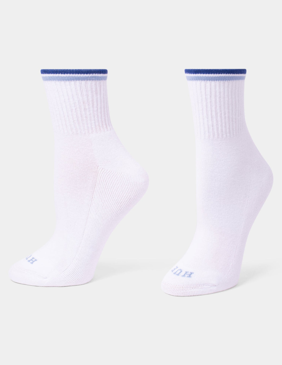 Sport Mini Crew Sock 6 Pair Pack - Micro Stripe | Hue