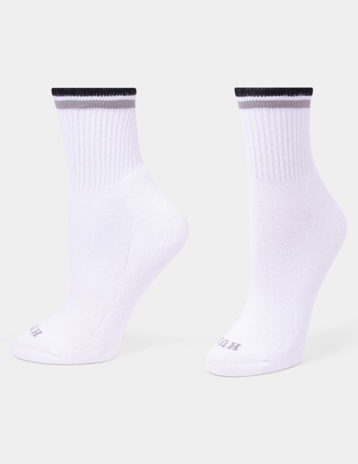 Sport Mini Crew Sock 6 Pair Pack - Micro Stripe | Hue