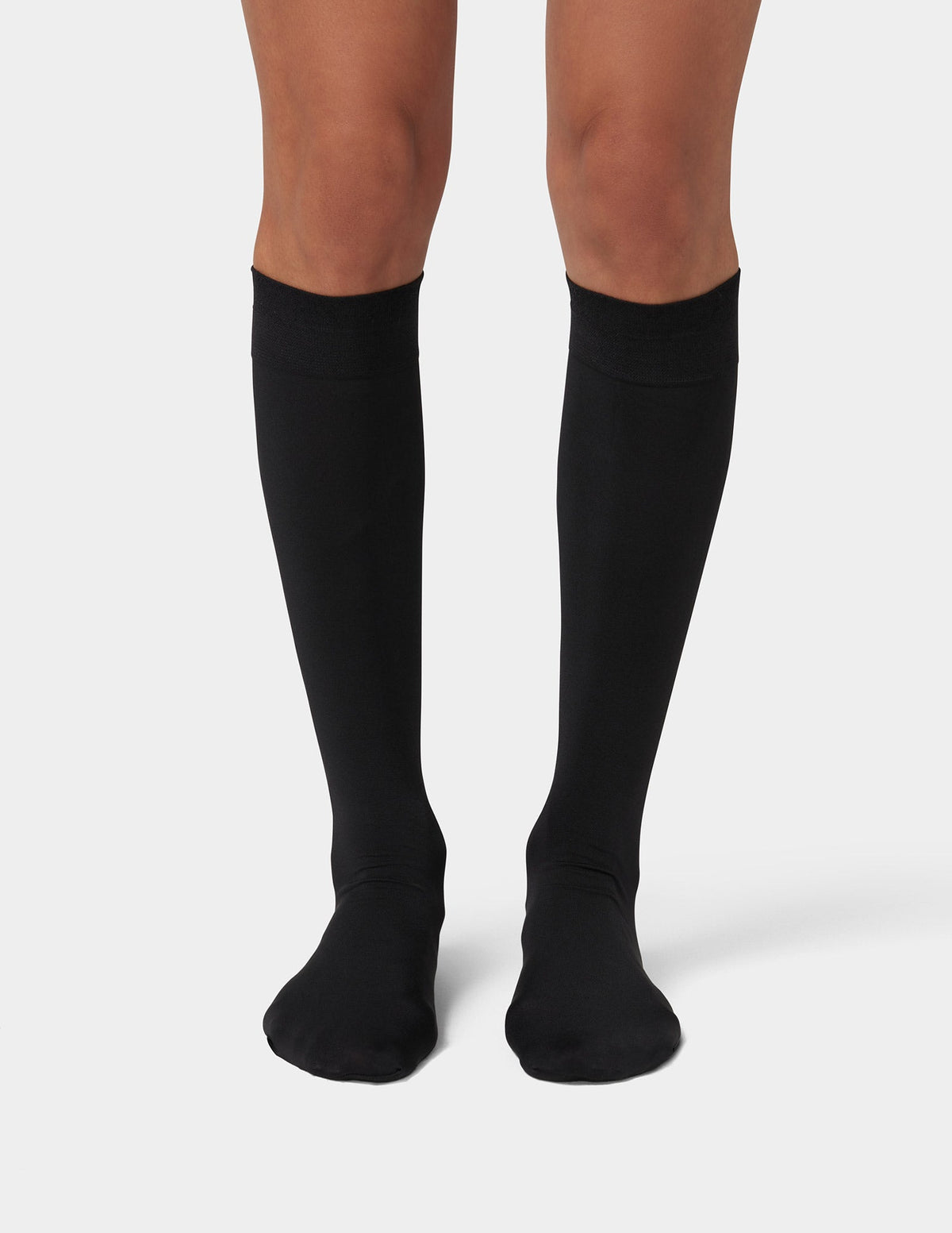 Luster Knee High - Black | Hue