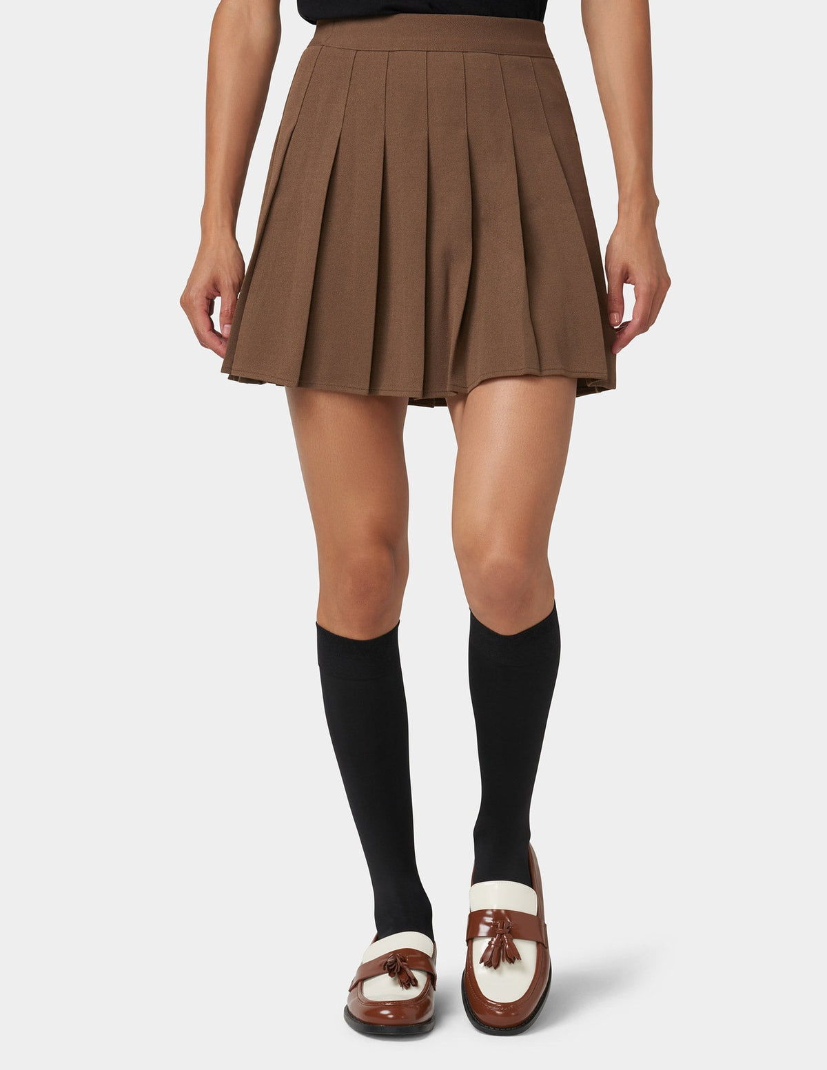 Luster Knee High - Black | Hue