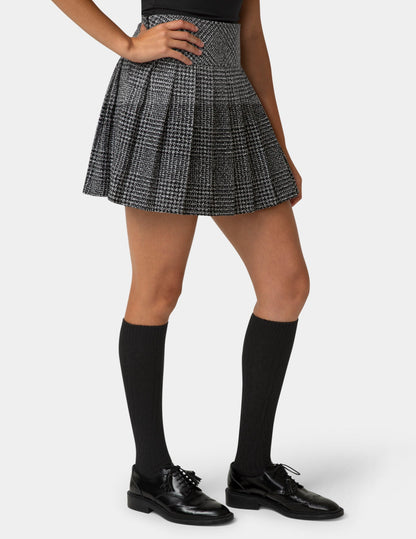 Cable Knee Sock - Black | Hue