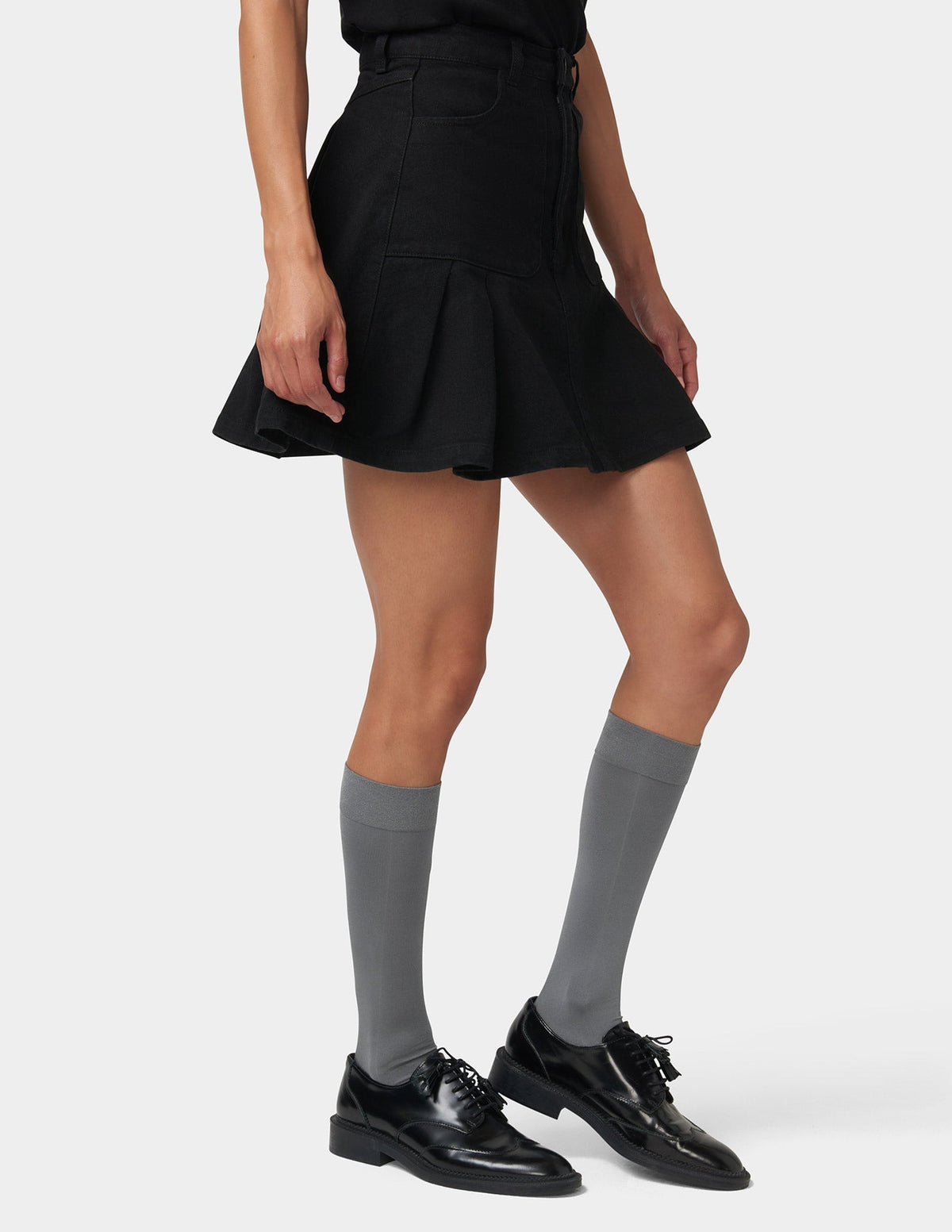 Luster Knee High - Steel | Hue