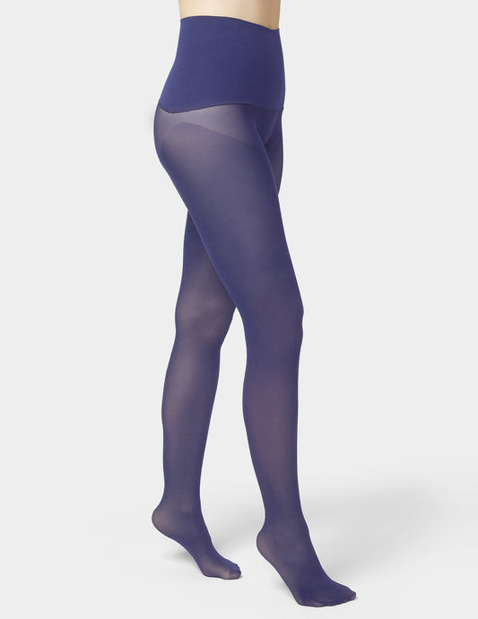 Yoga Waist Tight - Navy | Hue