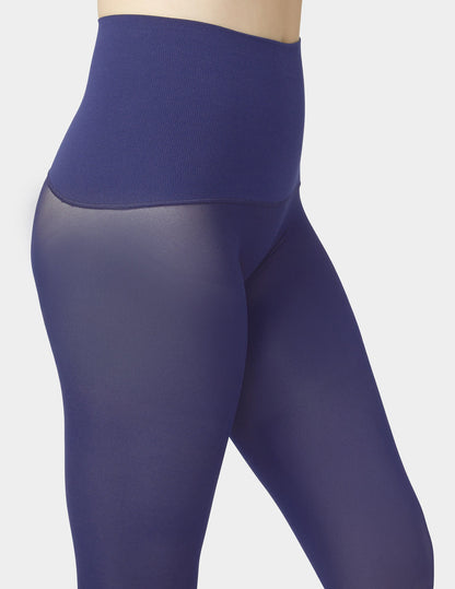 Yoga Waist Tight - Navy | Hue