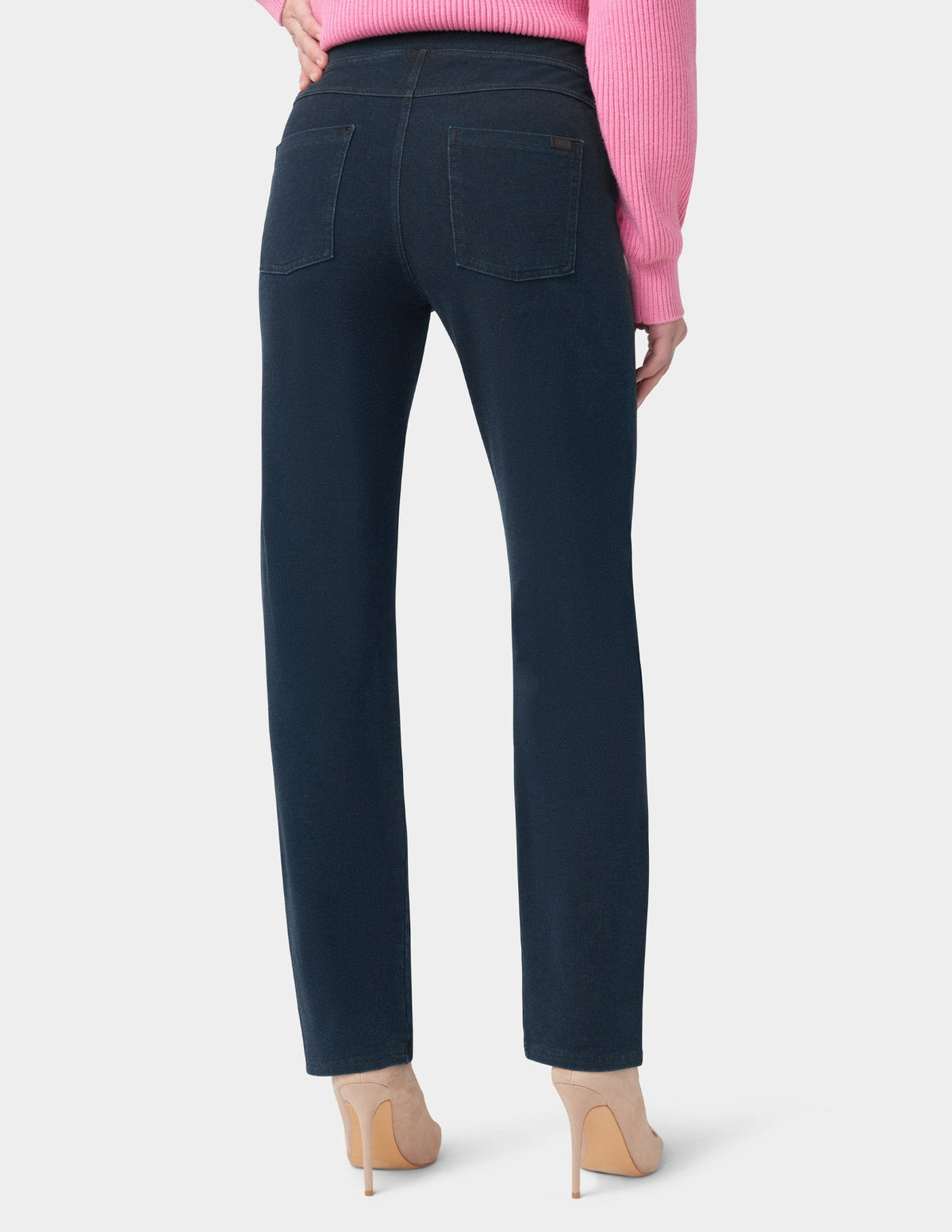 Game-Changing Hi-Rise Straight Leg Legging - Dark Rinse Wash | Hue