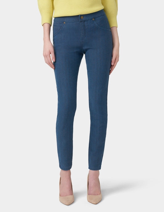 Ultra Soft Fleece Lined Denim Leggings - Medium Wash | Hue