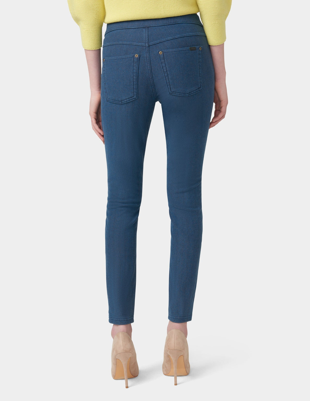 Ultra Soft Fleece Lined Denim Leggings - Medium Wash | Hue