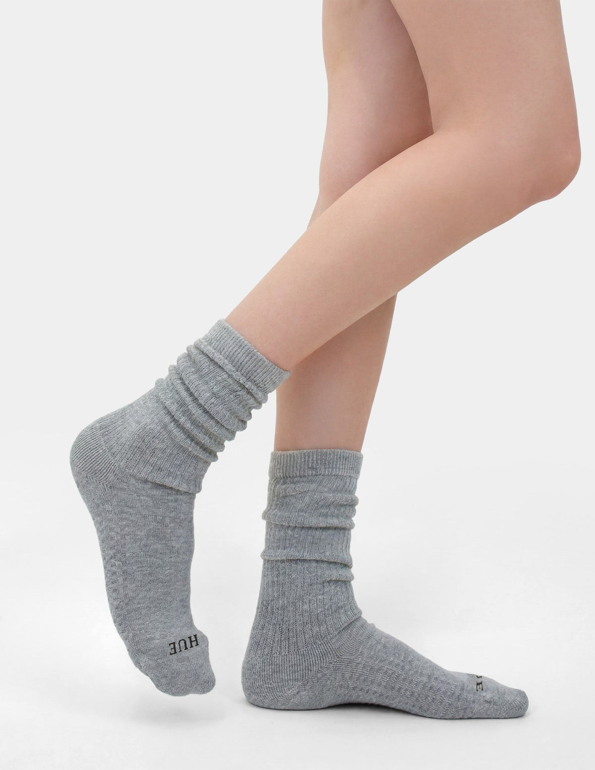 Air Cushion Sport Scrunch Crew Socks 2 Pair Pack - Assorted | Hue