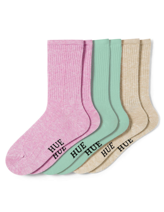 Women's Must Have Crew 3 Pair Pack - Crocus | Hue