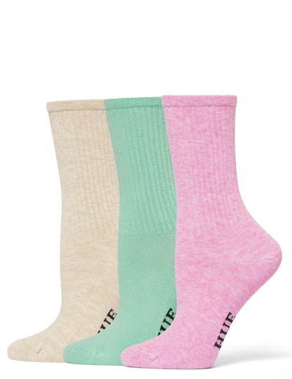 Women's Must Have Crew 3 Pair Pack - Crocus | Hue