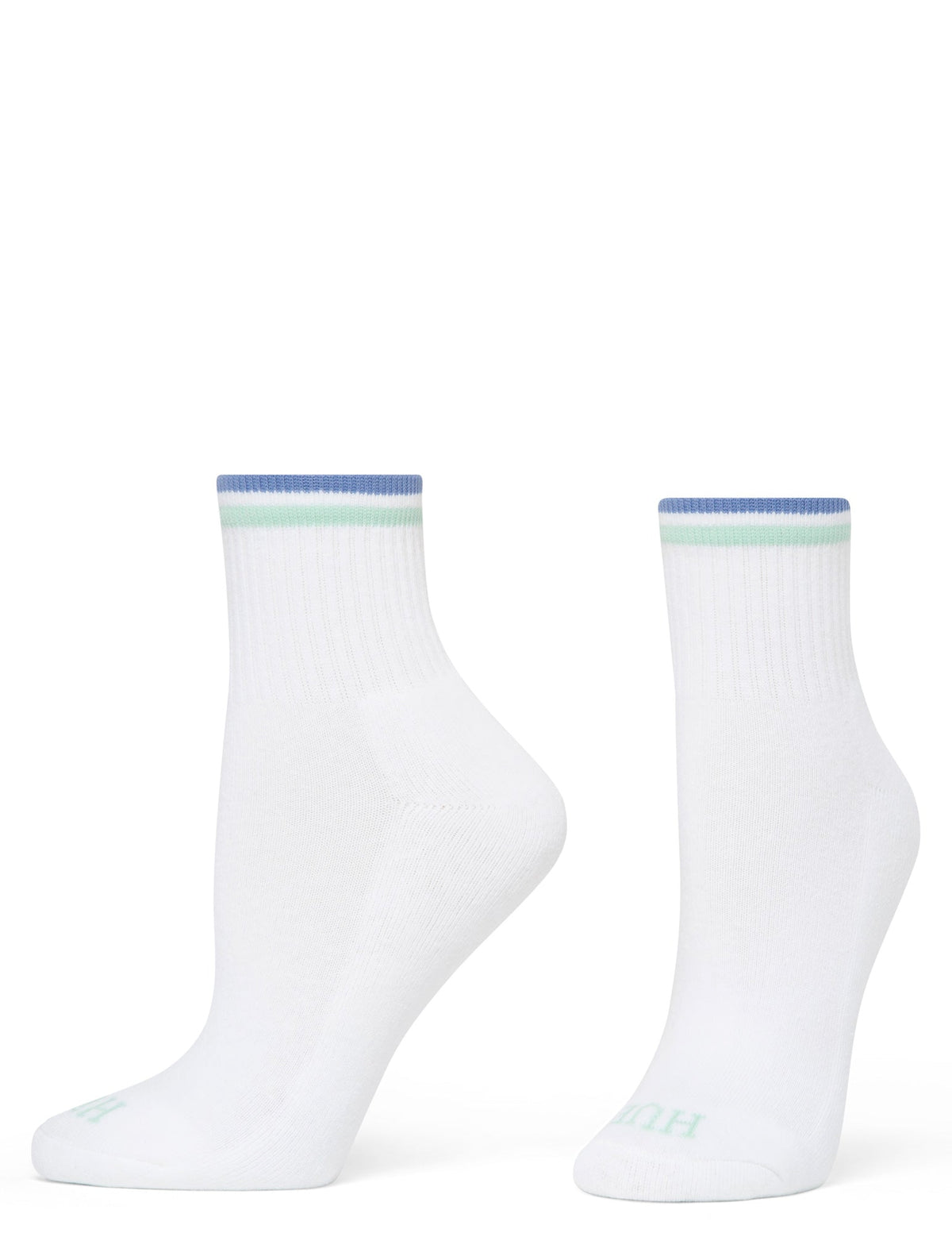 Sport Mini Crew Sock 6 Pair Pack - Tipped | Hue