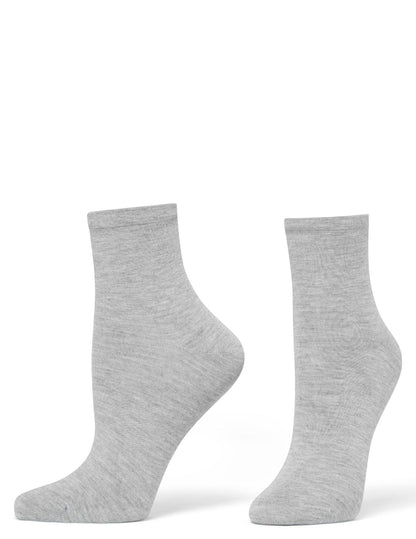 Sleek Sock - Light Grey Heather | Hue