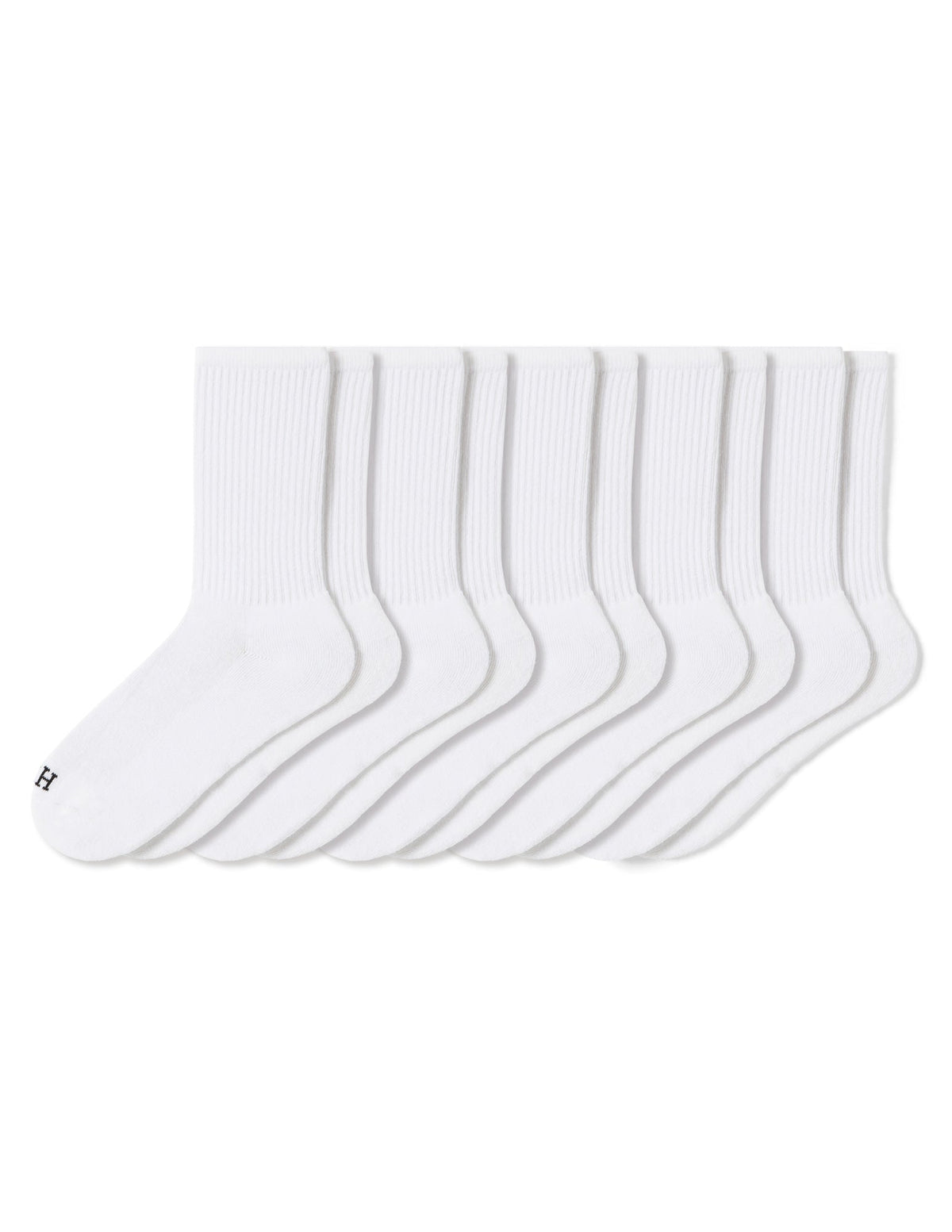 Sport Crew 5 Pair Pack - White | Hue