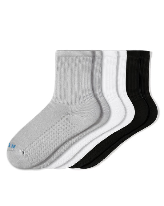 Air Cushion Sport Crew 3 Pair Pack - Assorted | Hue