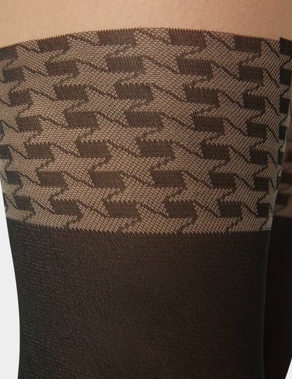 Faux Thigh High Tight - Black | Hue