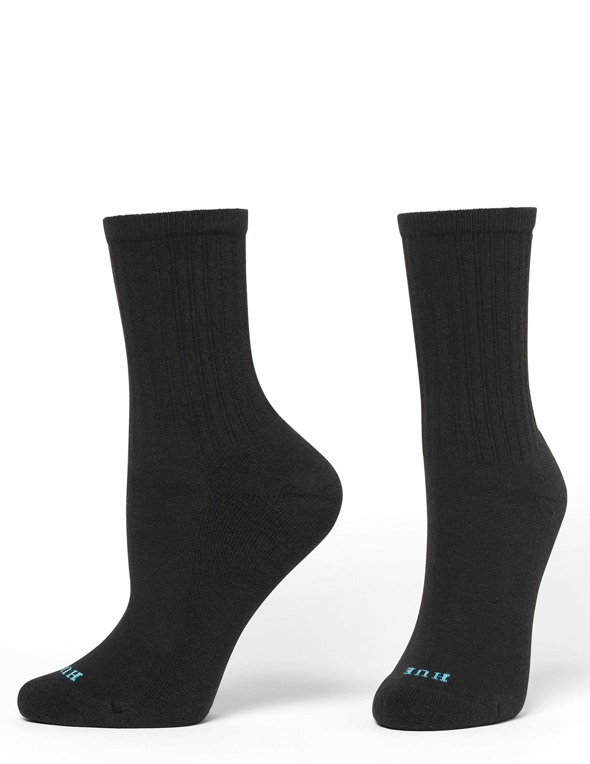 Air Cushion Sport Crew 3 Pair Pack - Black | Hue