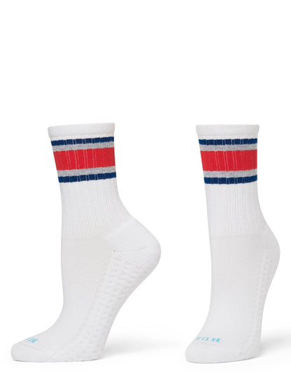 Air Cushion Sport Crew 3 Pair Pack - Stripe | Hue