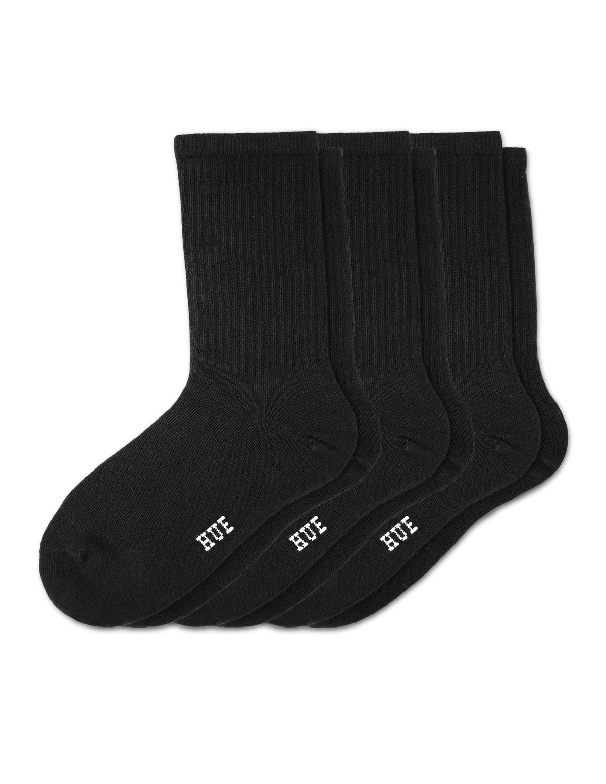 Women's Must Have Crew 3 Pair Pack - Black | Hue