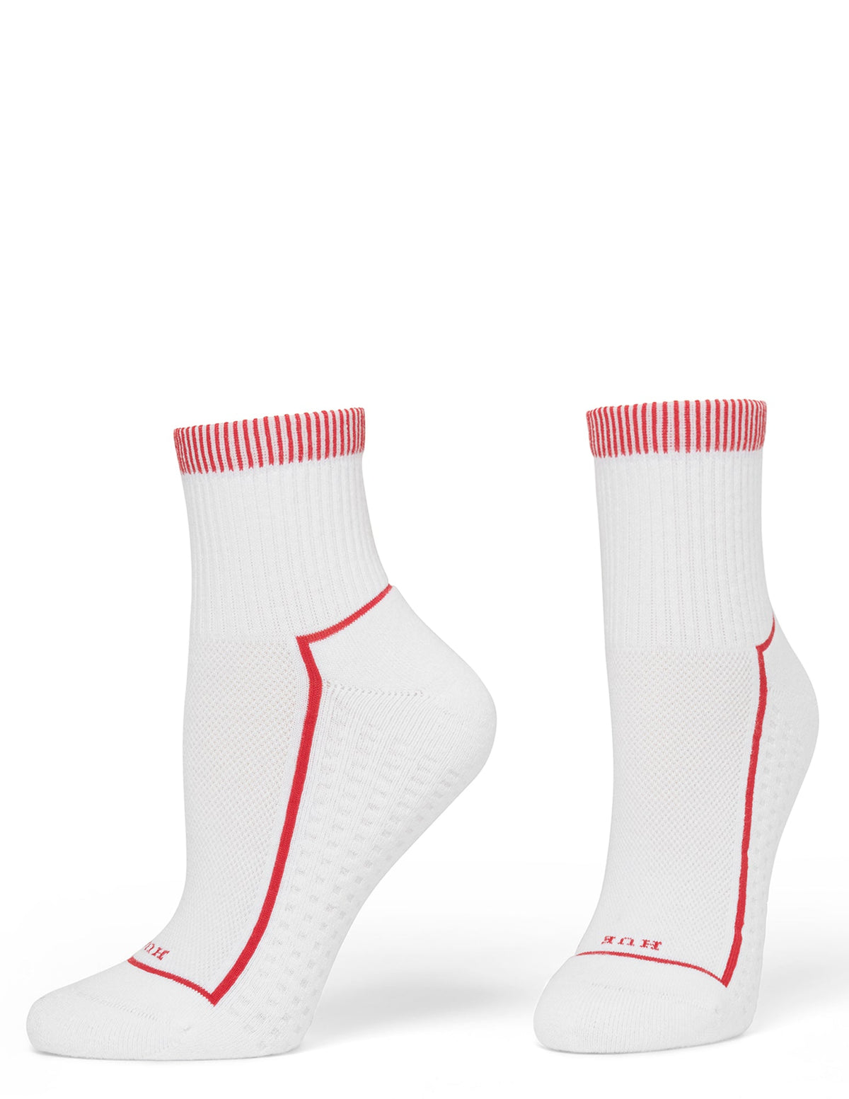 Air Cushion Mini Crew Top Socks 3 Pair Pack - Nautical | Hue