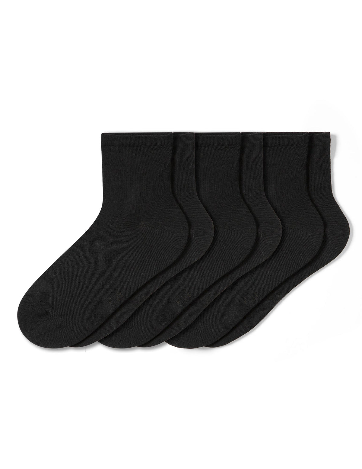Sleek Sock 3 Pair Pack - Black | Hue