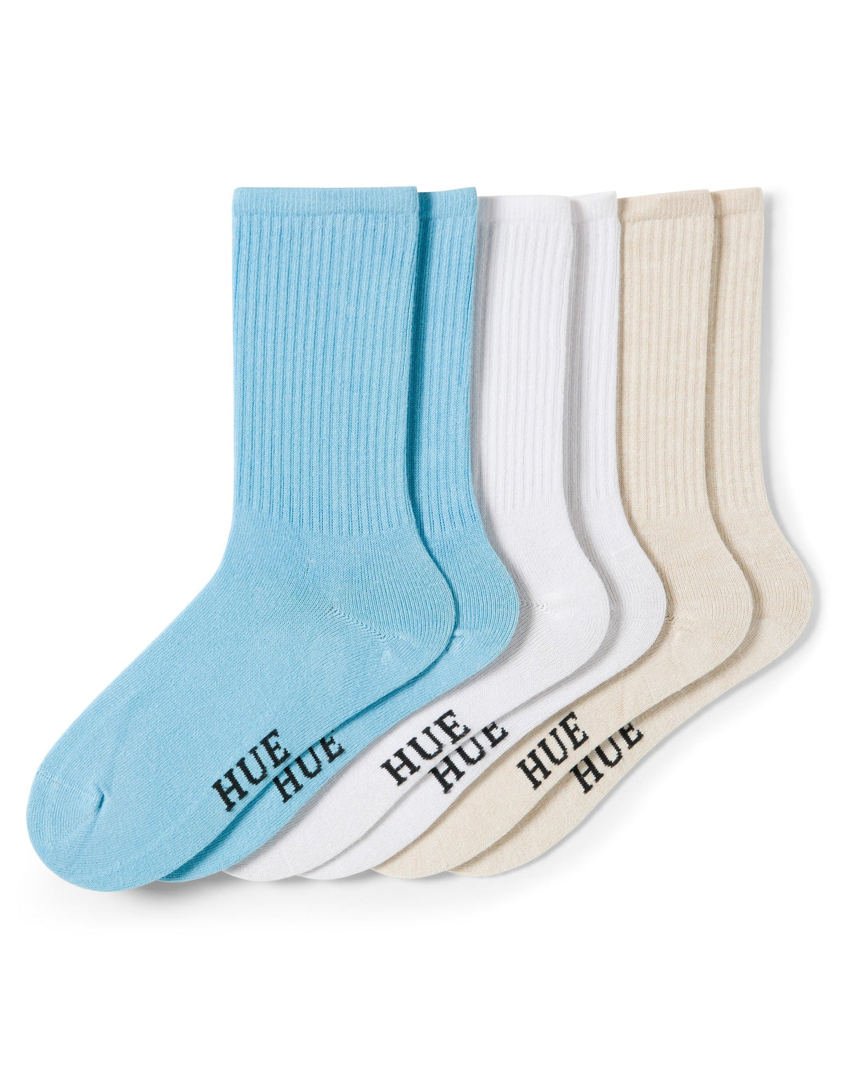 Women's Must Have Crew 3 Pair Pack - Blue | Hue