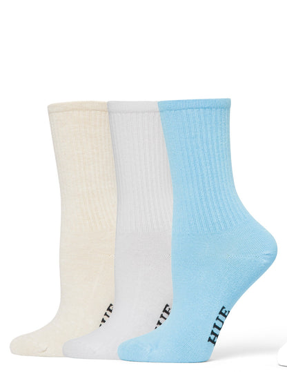 Women's Must Have Crew 3 Pair Pack - Blue | Hue