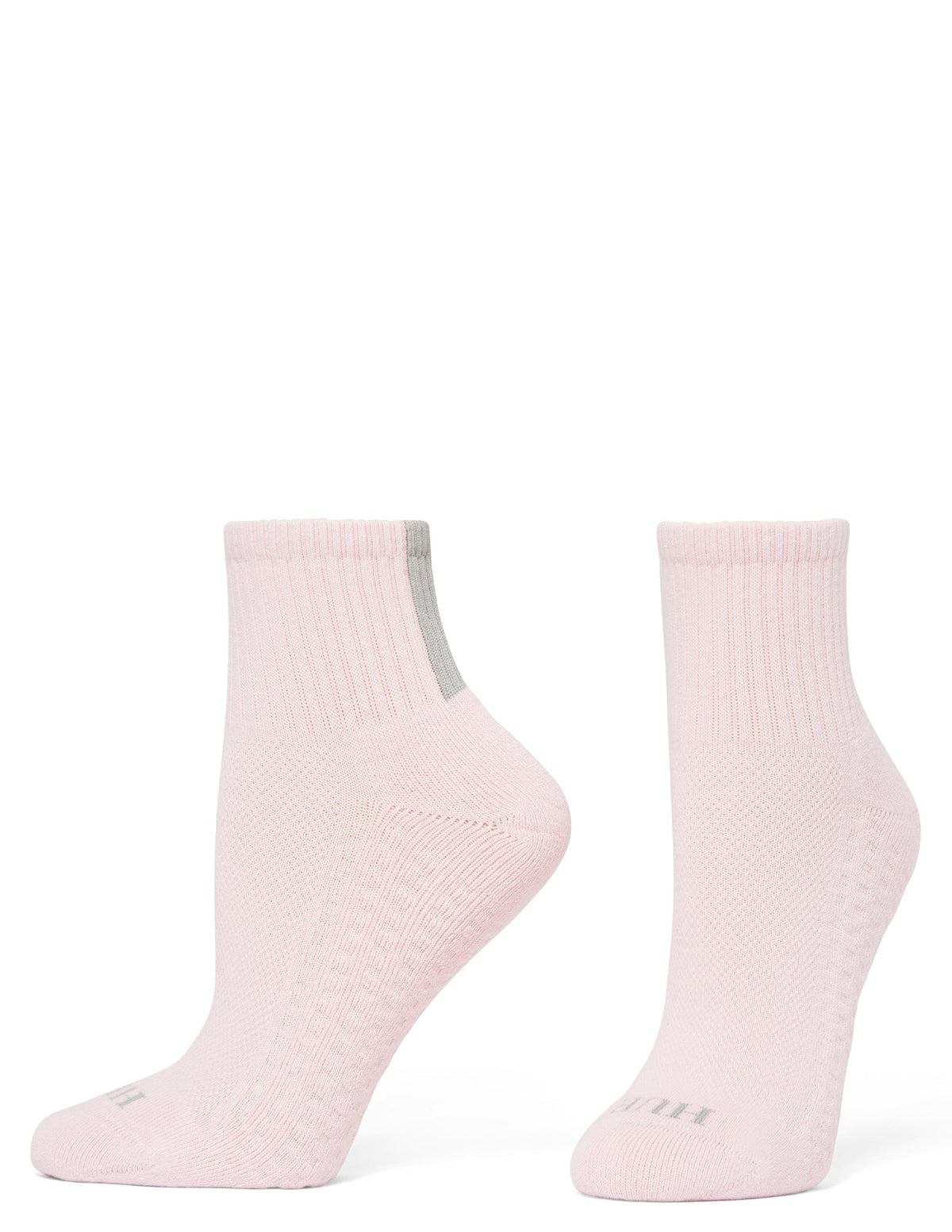 Air Cushion Mini Crew Top Socks 3 Pair Pack - Parfait Pink | Hue