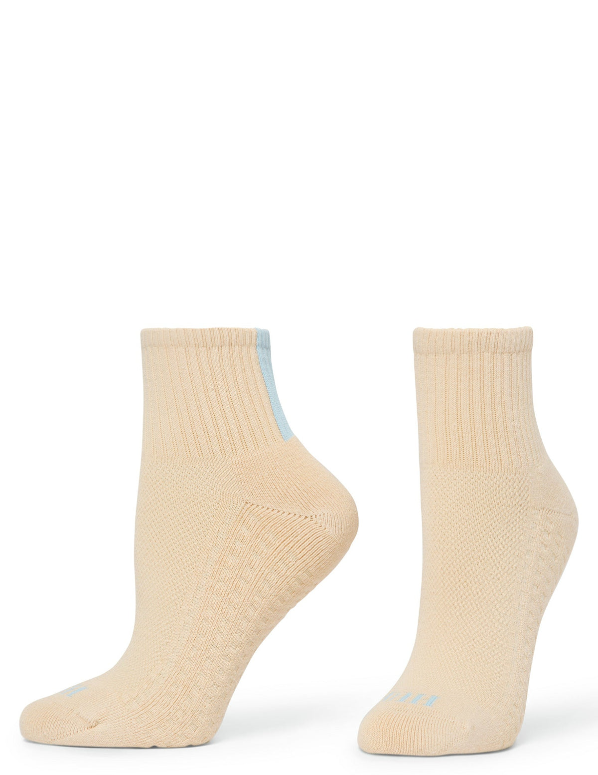 Air Cushion Mini Crew Top Socks 3 Pair Pack - Parfait Pink | Hue