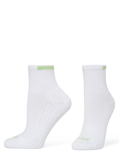 Air Cushion Mini Crew Top Socks 3 Pair Pack - Tipped | Hue