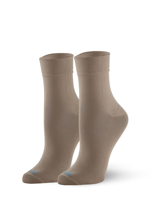 Cushioned Pixie Sock - Putty | Hue