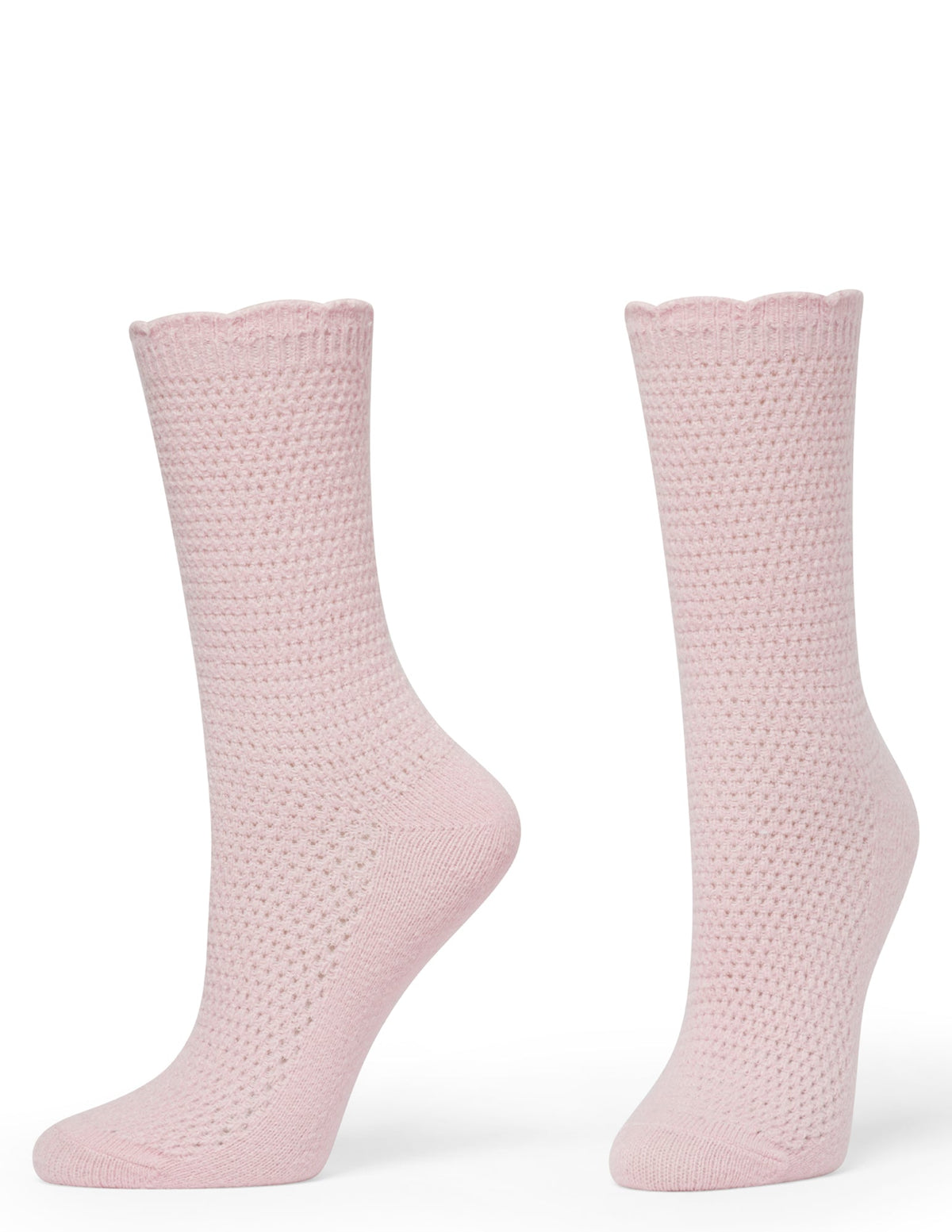 Lattice Sock 2 Pair Pack - Almond Blossom | Hue